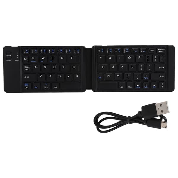 B05 Vikbart Bluetooth 3.0 Trådlöst Tangentbord för Bärbar Dator Surfplatta Datortillbehör
