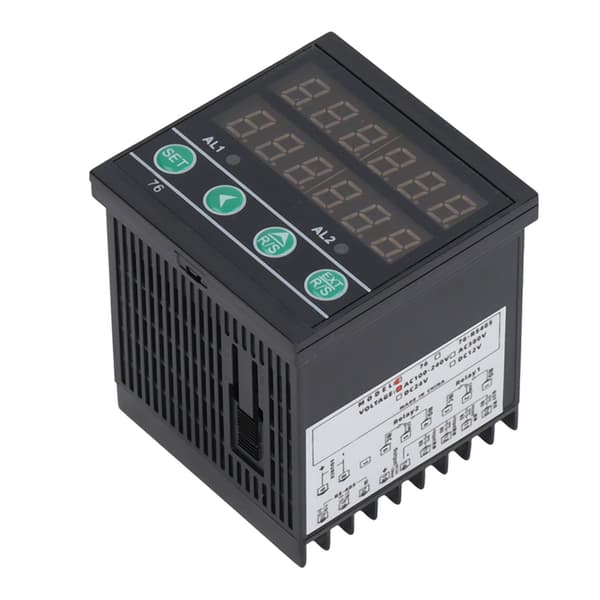 BERM 6-cifret multifunktionel tæller industriel samlebånd LED digital display timer meter 100-240VAC