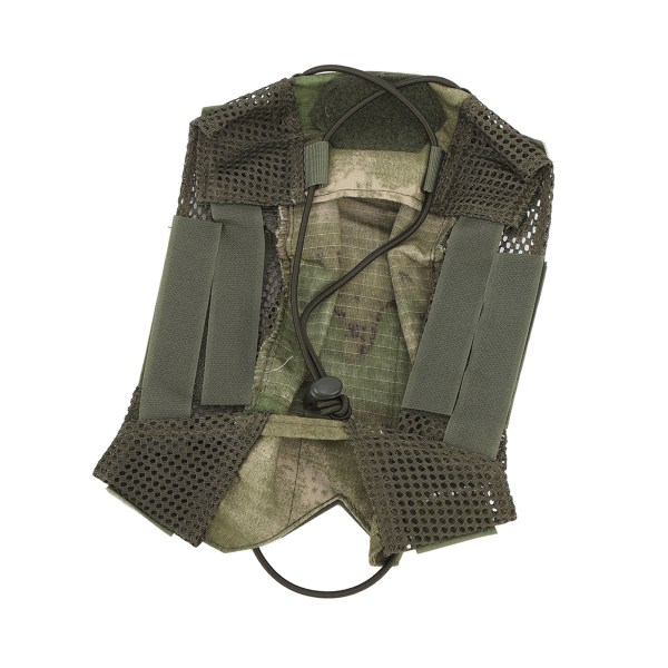 Hjelmdeksel Nylon Justerbart Kamuflasje Combat Military Treningsduk Deksel for Rask hjelm CO 17 FG