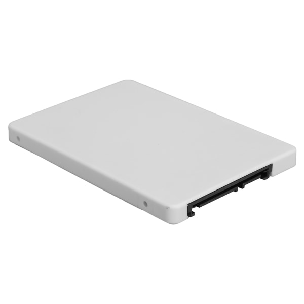 MSATA till SATA3.0 Adapter Box 2,5 tum SSD Solid State Drive 7 mm Datortillbehör Delar Vit