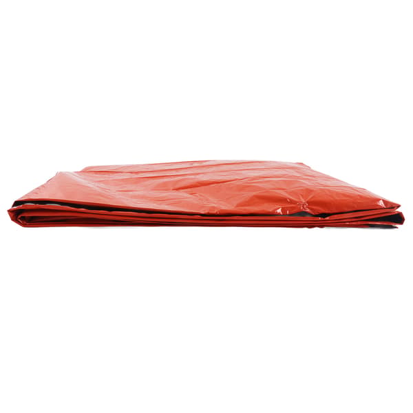 Overlevelses Tæppe Vandtæt Foldbart Nød Termisk Tæppe til Udendørs Camping Vandring Orange 210x90cm