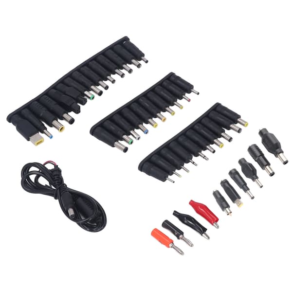 45 stk. Notebook Power Head Laptop DC Universal Strømforsyning Opladeradapter til computervedligeholdelse