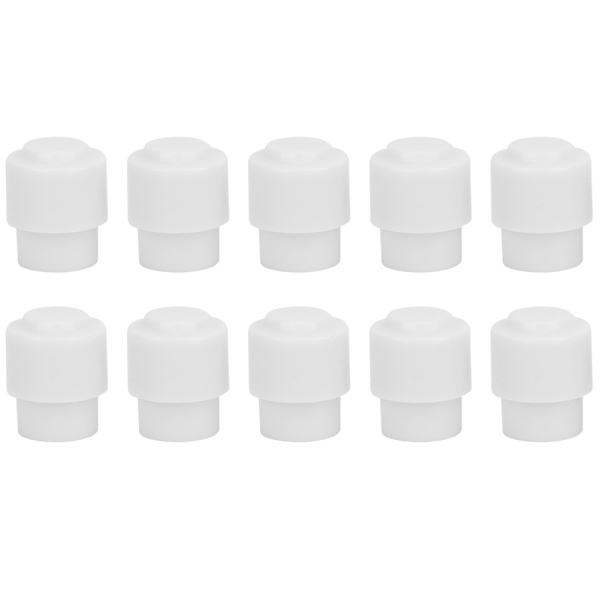 10 STK Pickup-bryter Tips Cap Knott Elektrisk gitar Del Tilbehør Knott CapWhite
