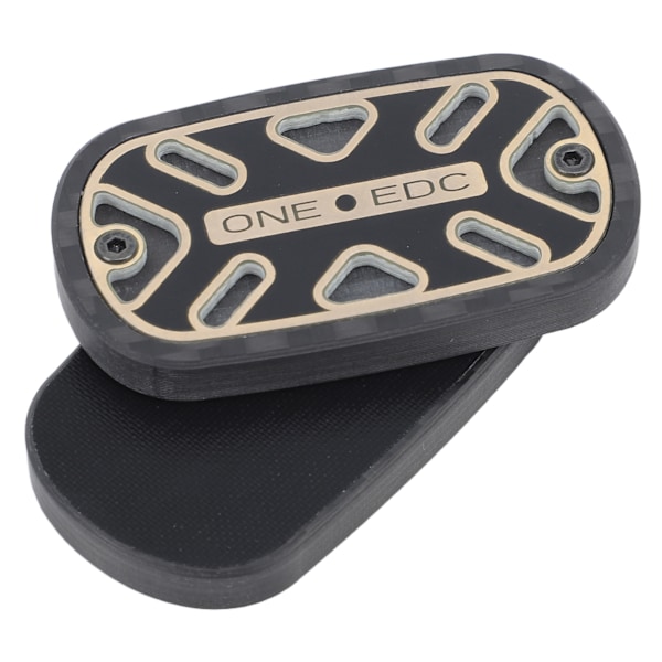 Fidget Slider Lommeformat Karbonfiber EDC Slider Leke Stressavlastende Fidget Leke