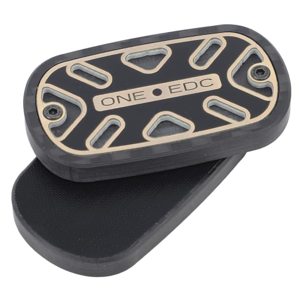 Fidget Slider Lommeformat Kulfiber EDC Slider Legetøj Lindrer Angst Fidget Legetøj