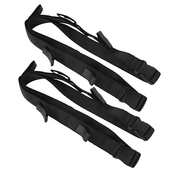 2 stk Bil fiskestangsrem Heavy Duty Vehicle Fiskestang Holder Holder Fast bælte