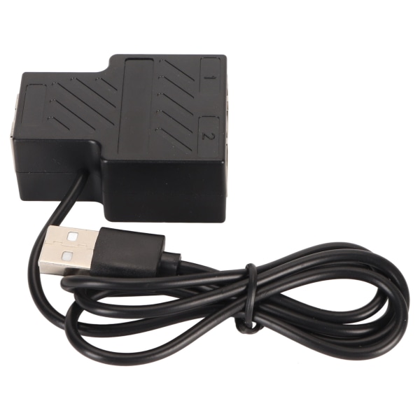 Ethernet Splitter 100M 1 til 2 Forgyldt Pin Beskyttet Lag Stærk PVC LAN Splitter til ADSL Hub Switcher TV Router