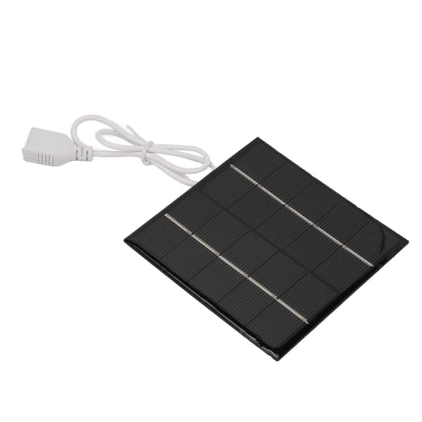 1.  2W 5V Mini USB Solcellepanel Bærbar Lettvekts Polykrystallinsk Silisium Lite Solcellepanel for Mobiltelefon