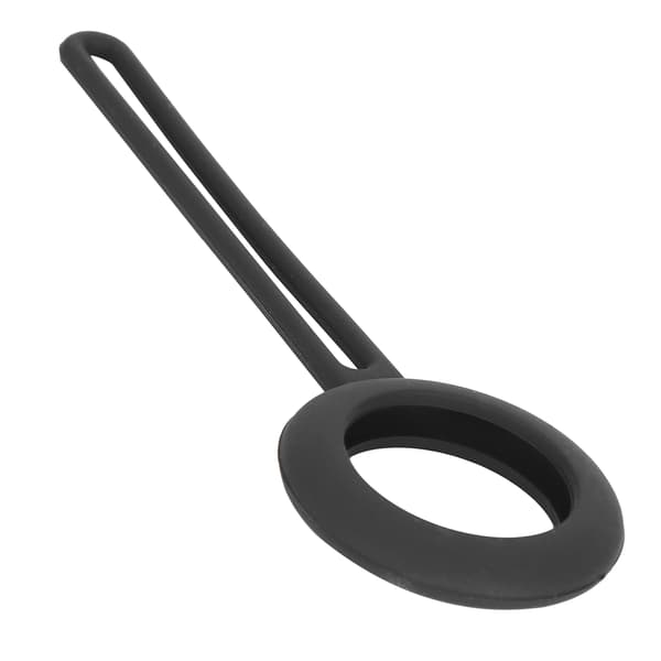 Silikon Loop Skyddsfodral Anti-rep Skydd för IOS Locator Svart