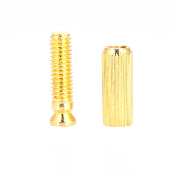2 st 8 mm justerbar elgitarr Tremolo brodubbar och ankare för Floyd Rose (guld)