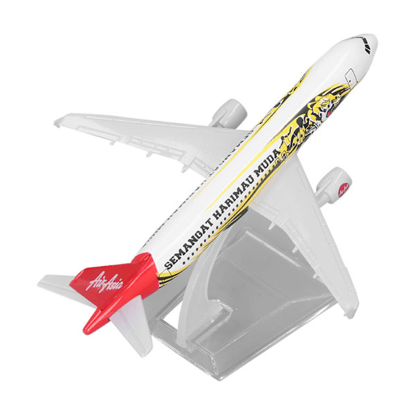 Flygplansmodell i metalllegering, flygande flygplansmodell, leksaksplan, present till barn