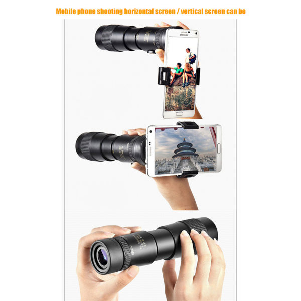 Monocular Scope HD Prism 10X100 Monocular Telescope for Racing Beach Bird Watching Bådsejlads