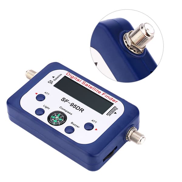 Mini LCD Digital Satellittfinner Meter Signalstyrke Dish Directv Kompass