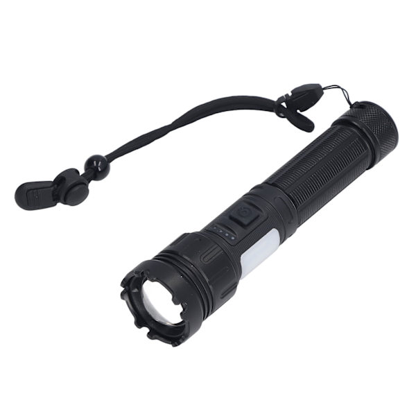 LED-leirintävalaisin 5000LM Super Bright Magnetic Telescopic Zoom Vedenpitävä taskulamppu hätätilanteisiin ulkona