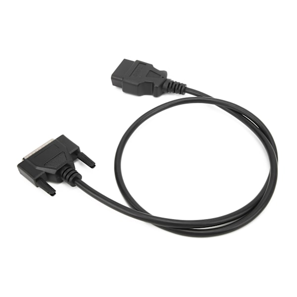 Diagnostisk OBD2 hane till DB25 hane kabeladapter 16pin 102cm/40in Ersättning för SBB V33 nyckelprogrammerare
