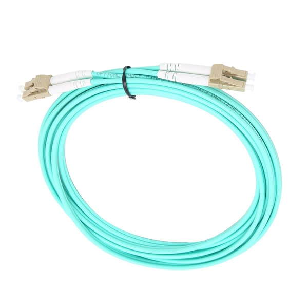 Optisk kabel Multimode DualCore LC UPC Optisk fiber til datatransmission.