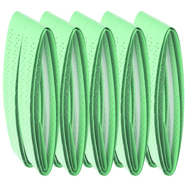 Badmintonracket Overgrip Perforerad Klibbighet Halkskydd Svettband Grepp Tejp Grön
