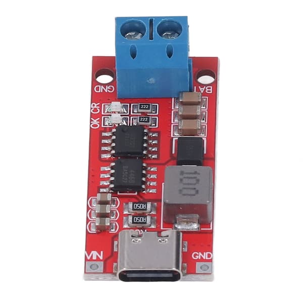 Litiumbatteri Boost-modul Typ C-gränssnitt PCB Step Up Boost-modul för skydd DC3-6V 4A