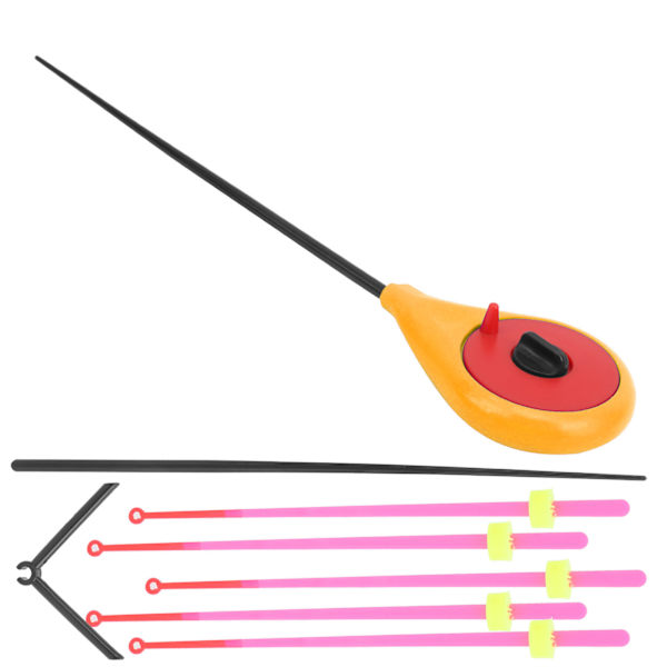 Vinter is fiskestænger Stang End Tip Extension Sektion Bærbar ABS Fisk Tilbehør Kit16CM