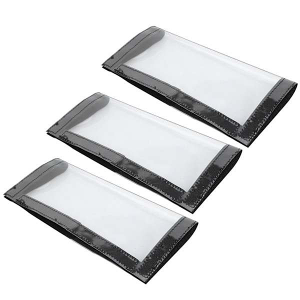 3 st PVC fiskedragsskydd krok skyddande lock skydd bete förvaring fisketillbehör