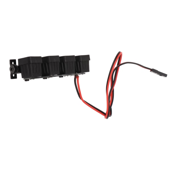 RC-autokatto-LED-valo Kirkas kohdevalo säädettävä alusta aksiaaliseen SCX24 FCX24 1/18 1/24 neliövalolle