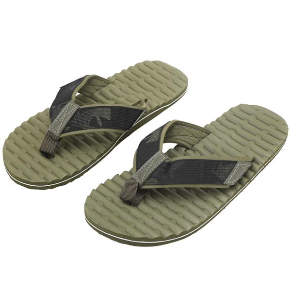 Sommar lättviktsflipflops flerlagers tofflor EVA flipflops jakttillbehör(42)