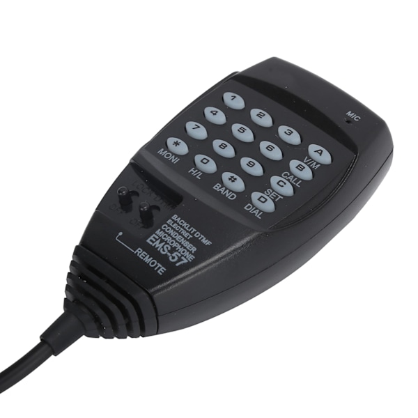 Håndholdt Mikrofon Bilradio Højttaler Mic Velegnet til Alinco DR‑620 / 635 DR‑430 / 435 / 135