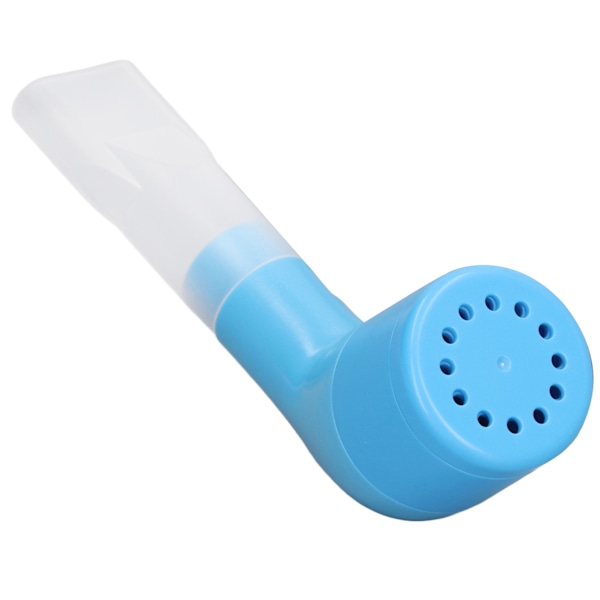 Lung Mucus Removal Device Håndholdt Hulljustering Ekspirasjonsøvelse Slim Relief Device for Hjem HT 02 Royalblue