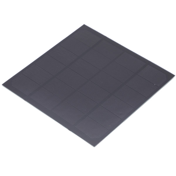 Mini 6V 4.5W Solpanel Monokrystallinsk Solcelleoplader A-Klasse Fotovoltaisk Panel
