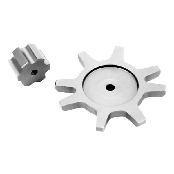 1/10 aluminiumlegering RC bilhjulnav Däcklåsväxlare set för 1,9/2,2 tum WheelTitanium