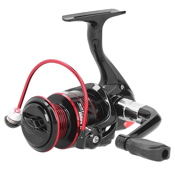 Metallipyörikela Merivapa Viehe Kalastus Long Shot Reel Tackle Musta punainenDM3000