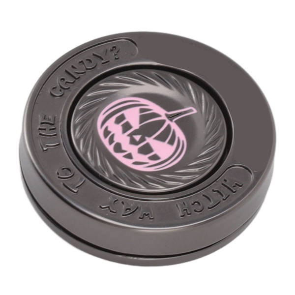 Fidget Spinning Toy Evil Pumpkin Round Lätt Stressavlastande EDC Skrivbordsleksak för kontor