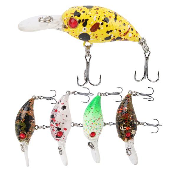 Lure fiskeagn synkende kunstig hard wobbler agn for havabbor fiskeutstyr