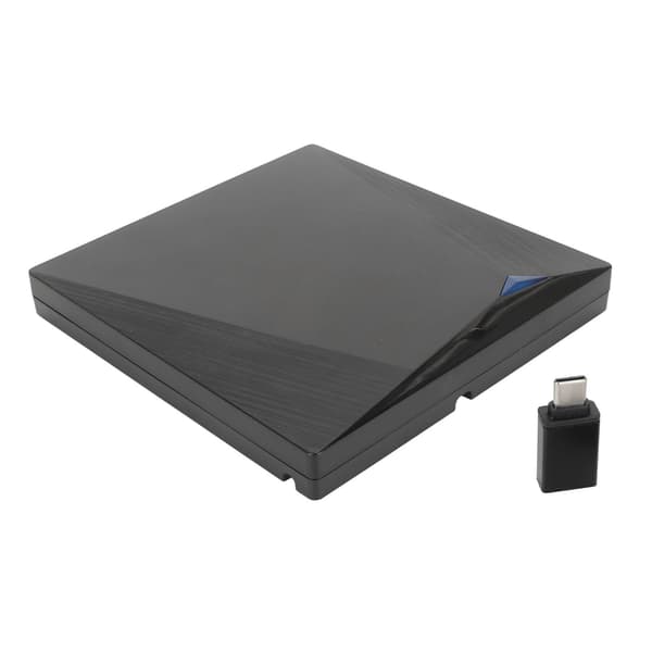 Eksternt CD DVD-drev USB3.0 USB C Plug and Play CD DVD-brænder afspiller til bærbar pc til Windows til OS X