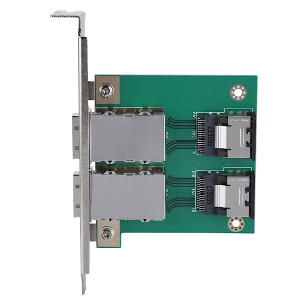 Dual Mini SAS 36P-26P SFF8087 till SFF-8088 Server Adapter Board 8088-8087 Converter PCI Bracket