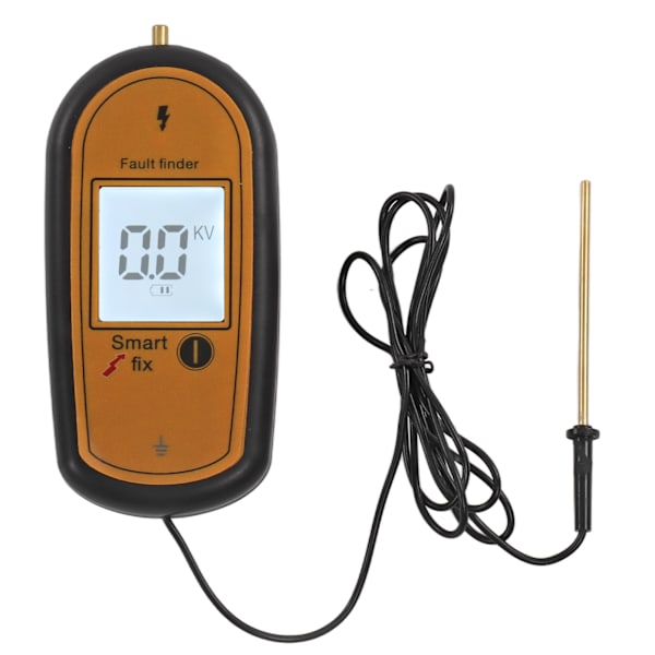 MLD 004F Elektronisk stängseltestare LCD-skärm Digital stängselspänningstestare Stängseltestare 15KV med bakgrundsbelysning Gul
