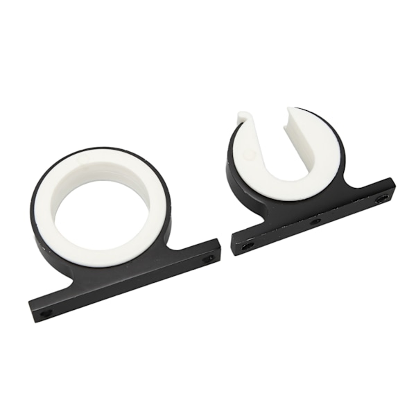 2 stk Fiske Stang Holder Horisontal Vertikal Aluminium Båtmontert Fiske Stang Stativ for Skip Biler Lastebiler Bobiler Svart