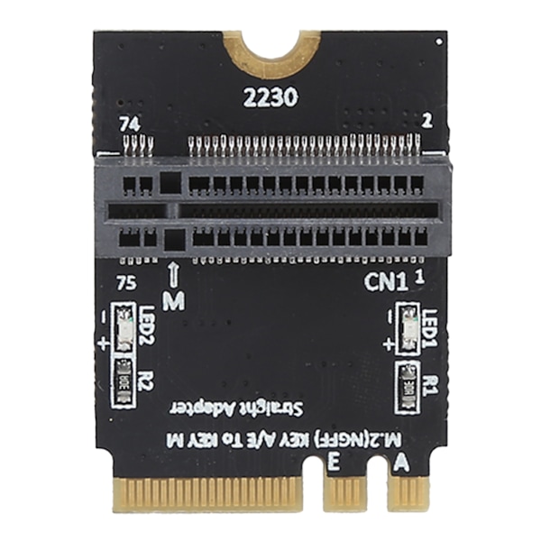 M.2 SSD Adapter Card NØKKEL A/E NGFF til Nvme Solid State Drive Vertikalt Adapt Board