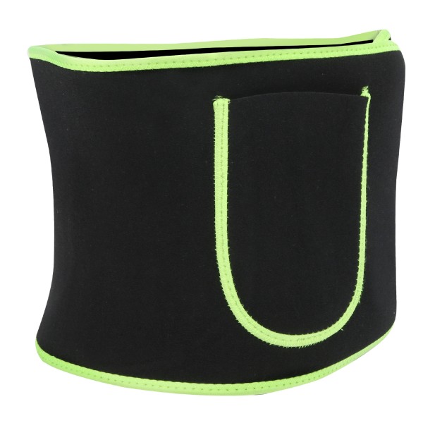 SBR Neopren Sport Löpning Midjeskydd Nylon och polyuretan Fitness Wrap Elastiskt BälteM