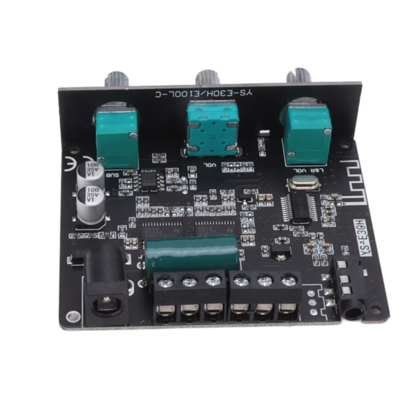 2.1-kanals Bluetooth Power Amplifier Board Diskant Bass APP-kontroll Bluetooth 5.1 forsterkermodul
