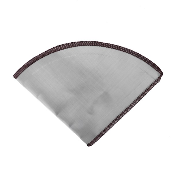 Genanvendelig kaffefilter i rustfrit stål, foldbar kaffefilterkegle, filterpose, 2-4 kopper