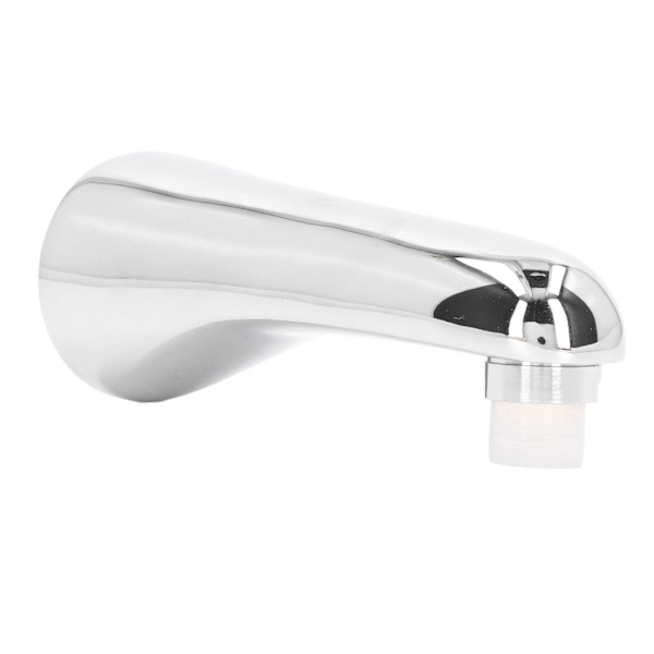 G1/2 Tub Spout Mässing Galvaniserad Enkel Rund Infälld Badkar Kran för Badrum Badkar