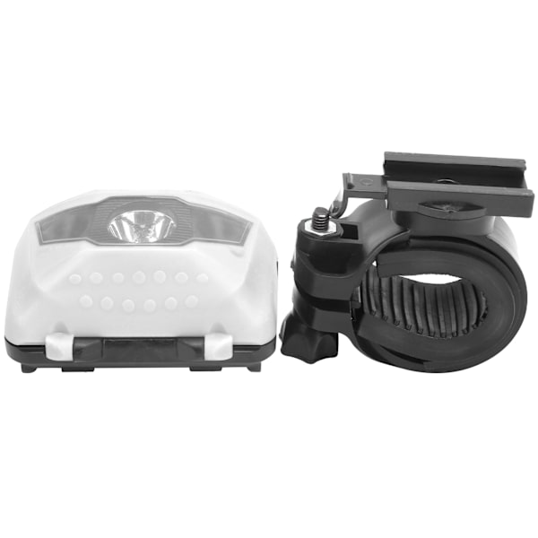 Bicycle Clamp Light Strålkastare Baklykta utomhus Vattentät för Night RidingWhite