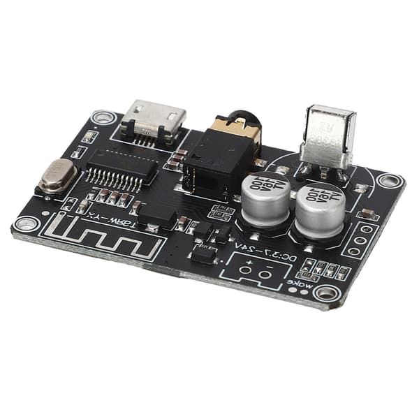 Bluetooth 5.0 Stereo Audio Decoder Board Justerbar Lydstyrke Højttalerforstærker