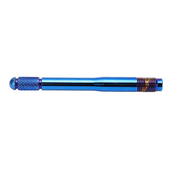Blånerad Universal Hjulinställningspinne Rostfri Stål Dowel Pin Däckpositioneringspinne Fälgstift Pilotpinne för Bil M12x1.25