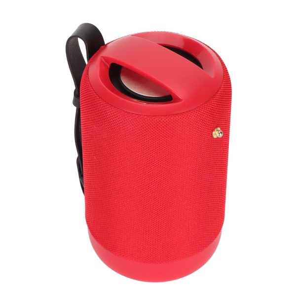 Bluetooth Kaiutin Monitoiminen IPX5 Vedenpitävä Vahva Basso Stereo Ääni Hands Free Call Kannettava langaton kaiutin kotiin Travel Party Red