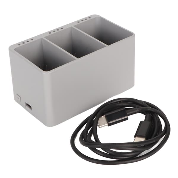 Drone Batteriladehub 3 Batterier Samtidig Lading Batterilader for DJI Mini 3 Pro