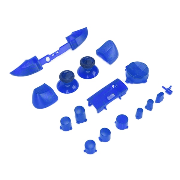 Fullständiga Knappmoddningskit Trigger Full Trigger Modul Set för XBOX Series X för XBOX Series S Kontroller Transparent Blå