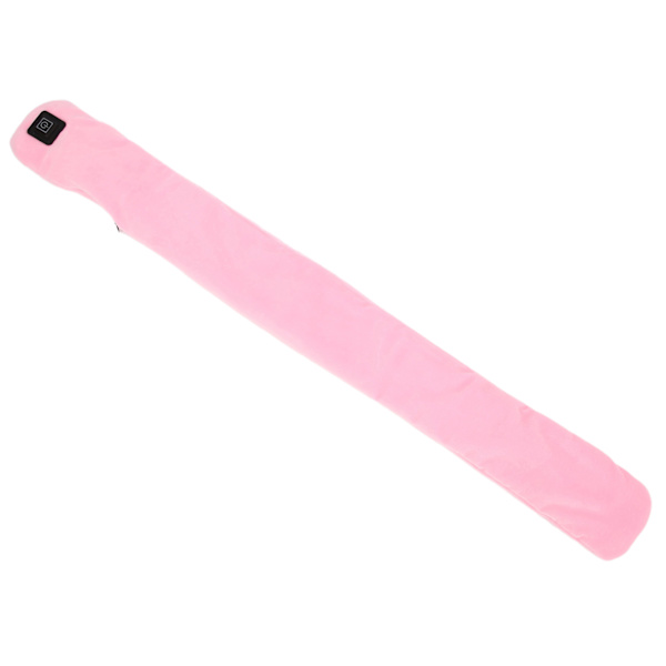 Utomhus Håll varm USB Smart Elvärme Halsduk Halsskydd Halsduk Tillbehör rosa