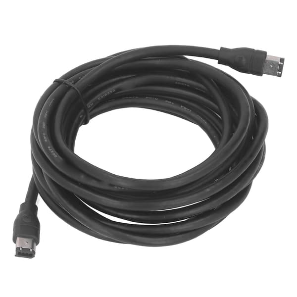 Firewire DV-kabel 6-benet han til 6-benet han IEEE1394 Firewire-ledning til videokamera digitalkamera printer 4,5 m